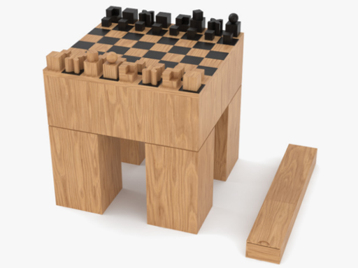 3d Hartwig chess set